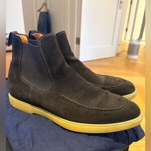 Aurélien Brown Suede Chelsea Boots